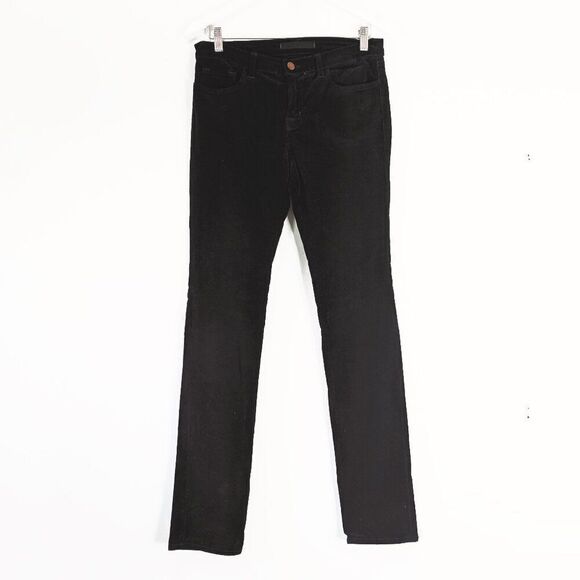 J Brand Black Super Skinny Micro Corduroy Pants - Picture 1 of 9